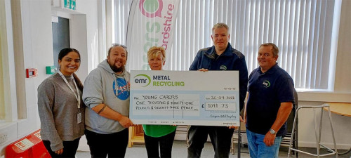 Carers in Bedfordshire receiving donation