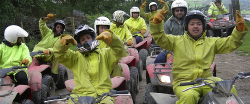 Dirt bike charity event