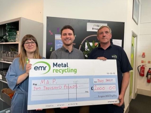 Map Youth charity donation